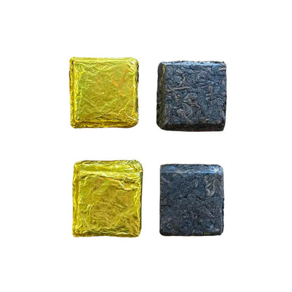 Golden Cubic Ripe Pu Er Tea 5 x 100g