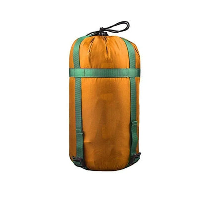 Camping Sleeping Bag Compression Sack Waterproof Outdoor Storage Bag - Wine Red