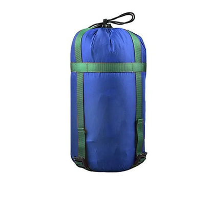 Camping Sleeping Bag Compression Sack Waterproof Outdoor Storage Bag - Lake Blue