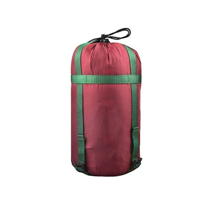 Camping Sleeping Bag Compression Sack Waterproof Outdoor Storage Bag - Lake Blue