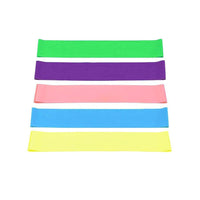 1.5m Elastic Yoga Stretch Resistance Bands Exercise Fitness Band Theraband - Pink