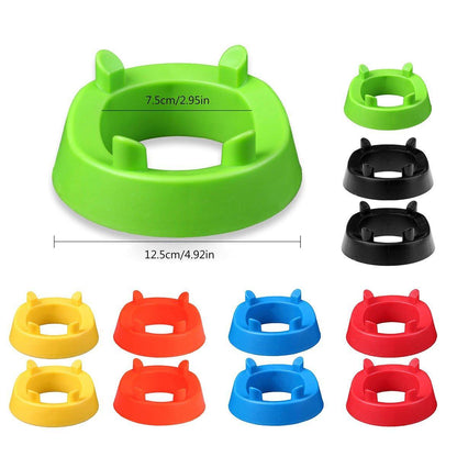 2PCS Football Basketball Volleyball Storage Stand Multi-Functional Ball Holder - Blue