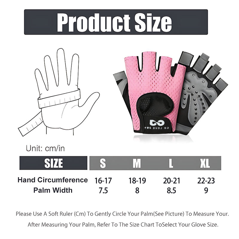 anti slip gym gloves weight training picture