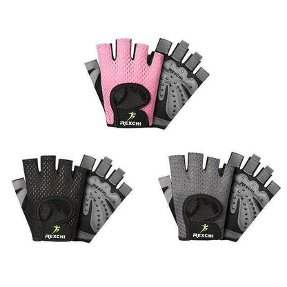 crossfit workout gloves grey size M