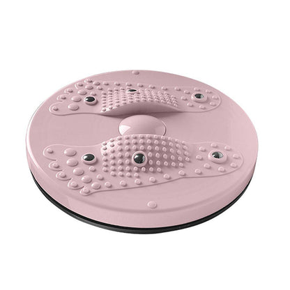 Waist Twisting Disc Abdominal Exercise Board for Home Gym and Yoga Fitness Training - Purple