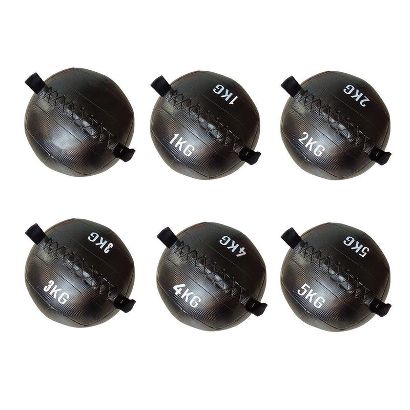 Non-Elastic Soft Squat Wall Ball for Solid Gravity and Balance Training Workouts - 5kg