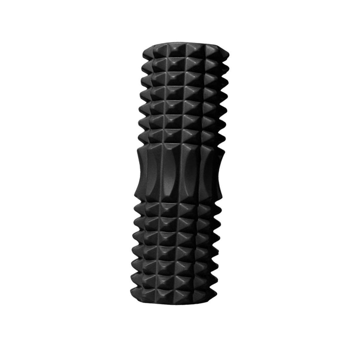 High Density EVA Foam Roller Yoga Massage Stick for Fitness - Crescent Style Purple-33cm