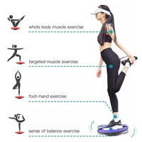 Training Balance Board Yoga Fitness Pedal for Home Sensory Coordination Exercise