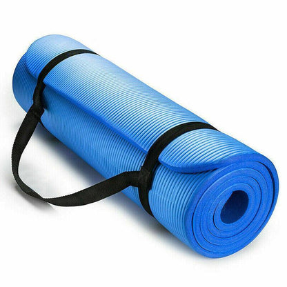 20MM Thick Yoga Mat Pad NBR Nonslip Exercise Fitness Pilate Gym Durable - Purple