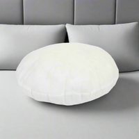 Luxor Twin Pack 65cm Aus Made Round Hotel Cushion Inserts Premium Memory Resistant Filling