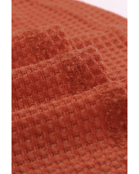 Azura Exchange Eyelet Thermal Knit Top - S