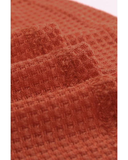 Azura Exchange Eyelet Thermal Knit Top - S