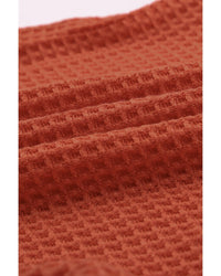 Azura Exchange Eyelet Thermal Knit Top - S