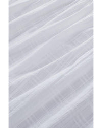 Azura Exchange Puckered Texturing Ruffled Cap Sleeves Babydoll Top - L