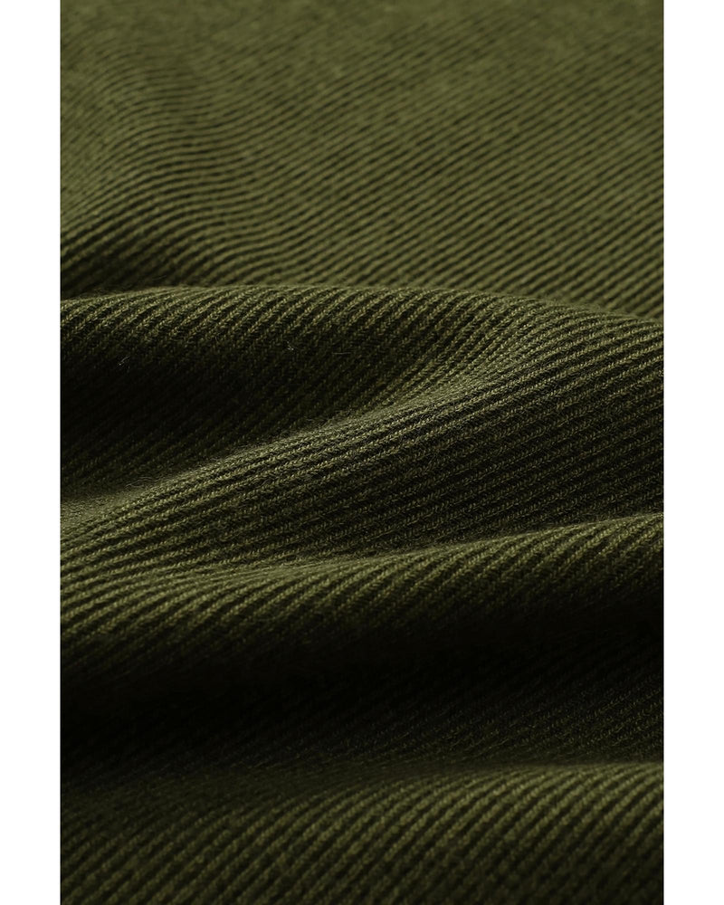 Azura Exchange Eyelet Neckline Ribbed Knit Long Sleeve Top - S