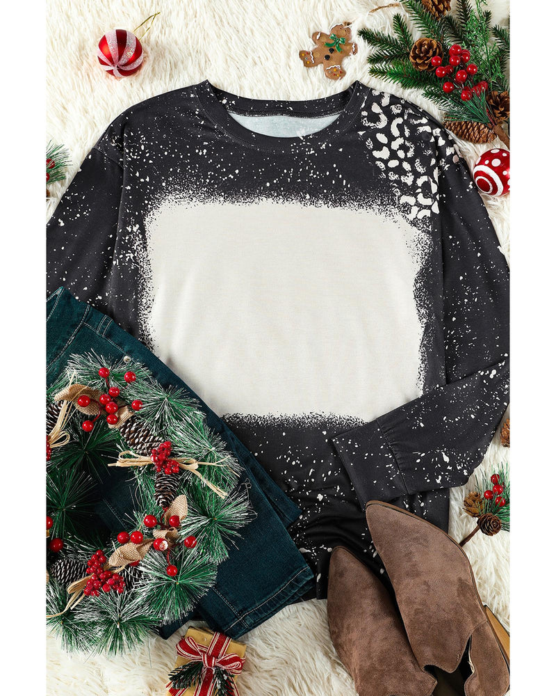 Azura Exchange Leopard Spot Pullover - M