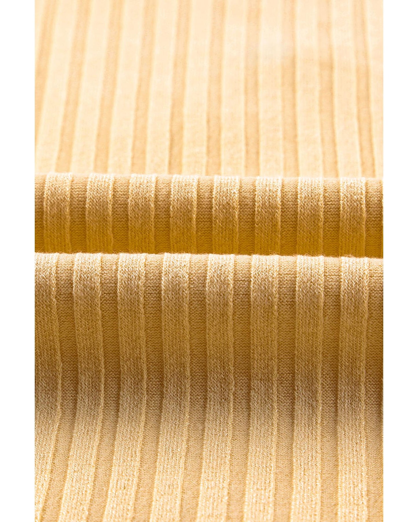 Azura Exchange Textured Ribbed Puff Sleeve Pullover - L