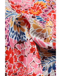 Azura Exchange Gorgeous Floral V-Neck Blouse - 2XL