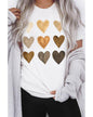 Azura Exchange Kind Heart Print T-shirt - M