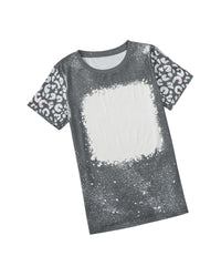 Azura Exchange Leopard Print Short Sleeve T-shirt - XL