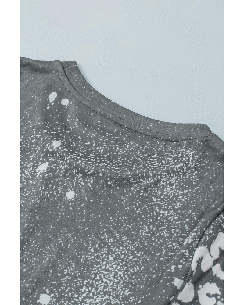 Azura Exchange Leopard Print Short Sleeve T-shirt - XL