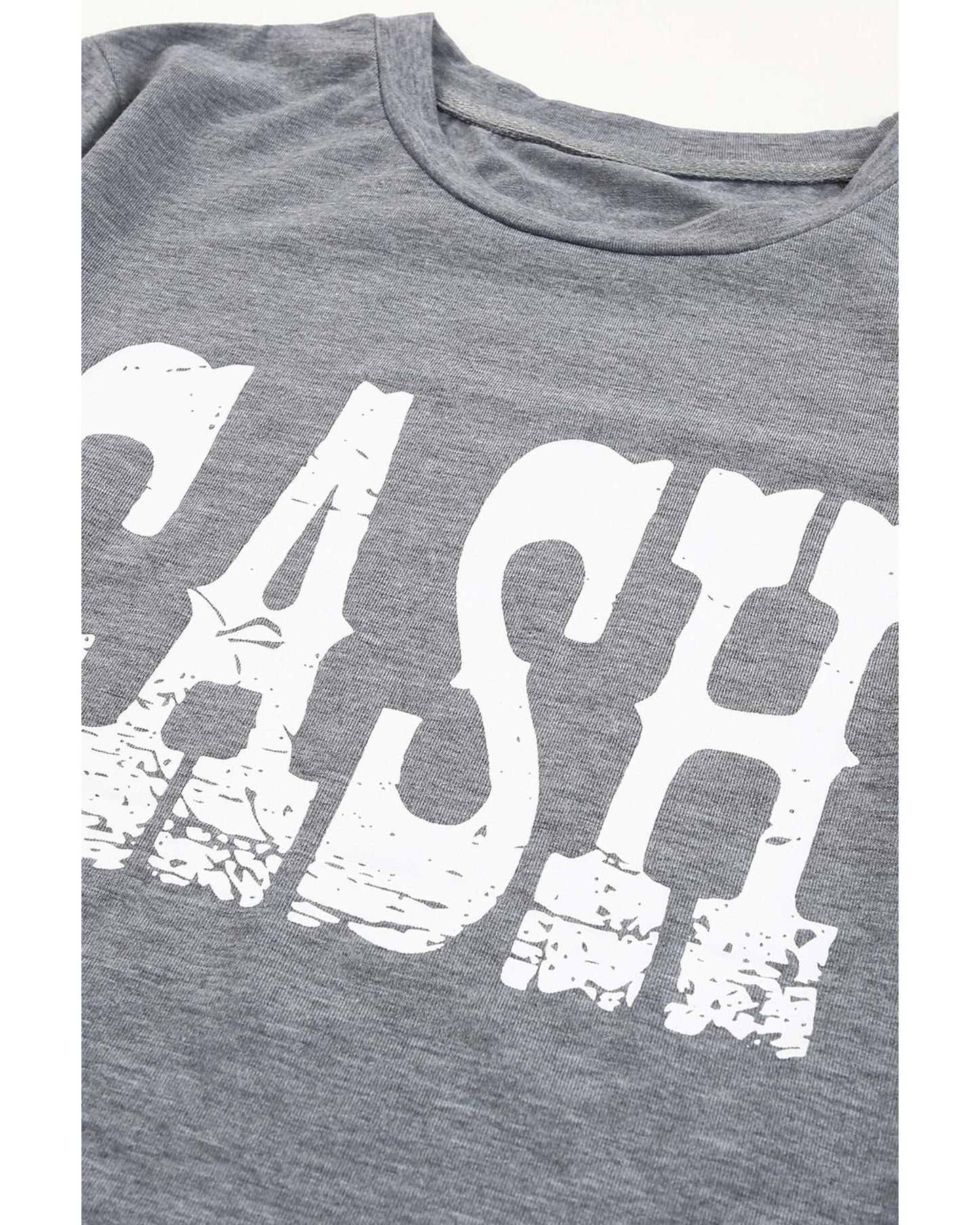 Azura Exchange CASH Letter Print Tee - 2XL