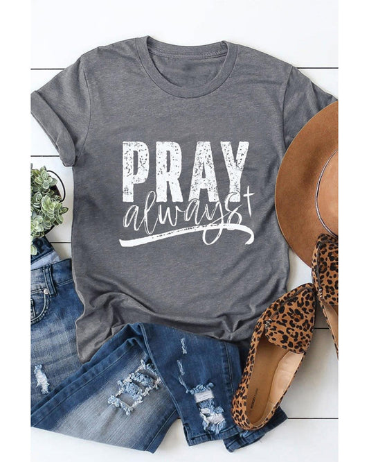 Azura Exchange Pray Always Graphic Tee - 2XL