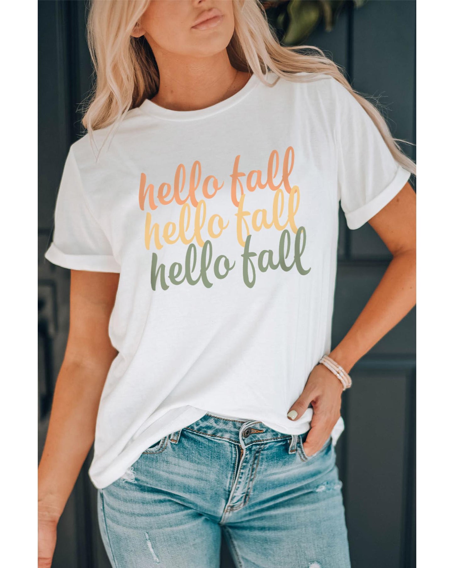 Azura Exchange Fall Digital Graphic T-Shirt - M