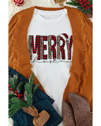 Azura Exchange Plaid Leopard Print Short Sleeve T Shirt - 2XL