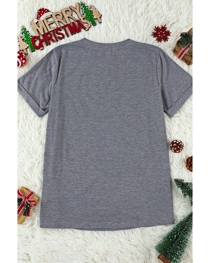 Azura Exchange Santa Hat Snowflake Tee - 2XL