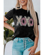 Azura Exchange Leopard Letter Print T Shirt - M