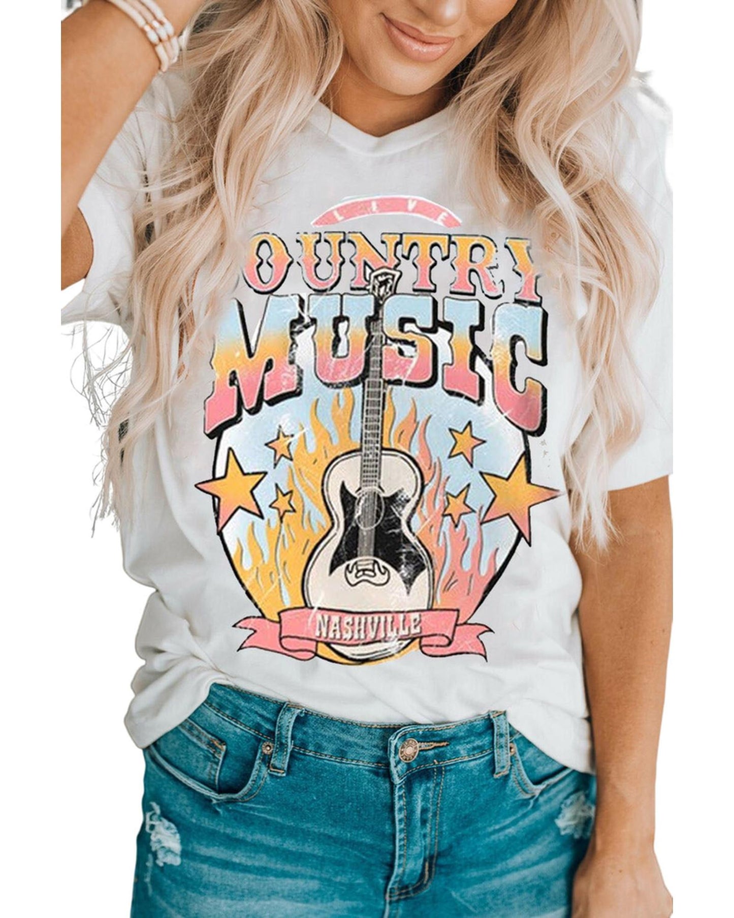 Azura Exchange Nashville Graphic Tee - M