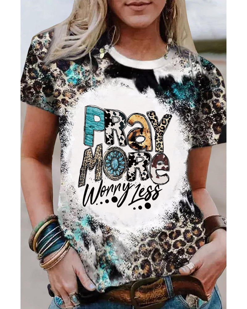 Azura Exchange Graphic Western Fashion T-shirt - S