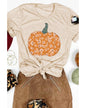 Azura Exchange Floral Pumpkin Graphic Tee - 2XL