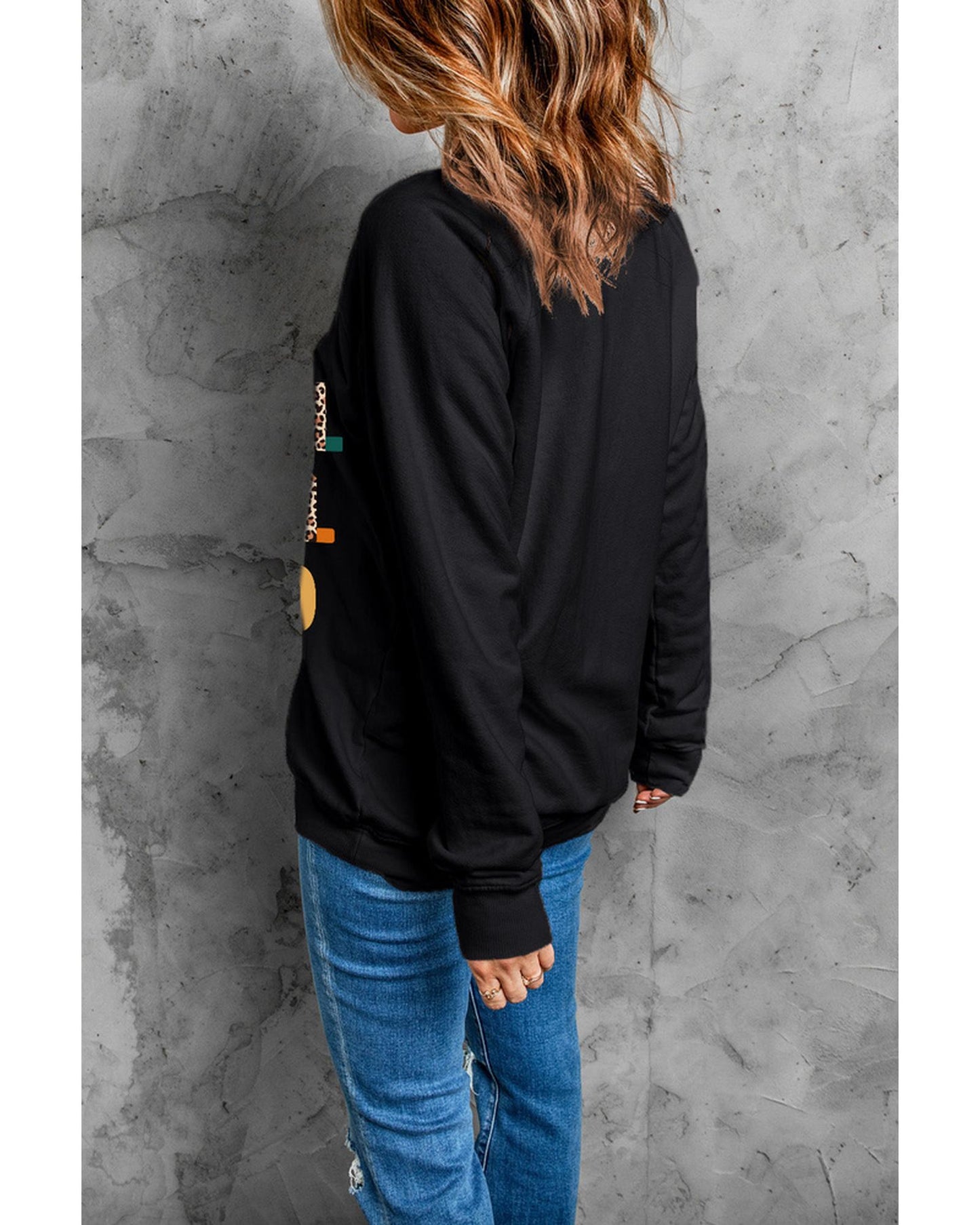 Azura Exchange Pattern Sweatshirt - L