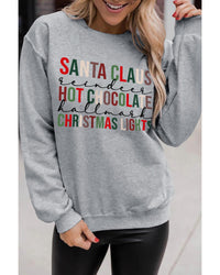 Azura Exchange Letter Graphic Print Pullover Sweatshirt - XL