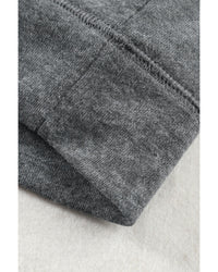 Azura Exchange Mineral Wash Kangaroo Pocket Hoodie - L