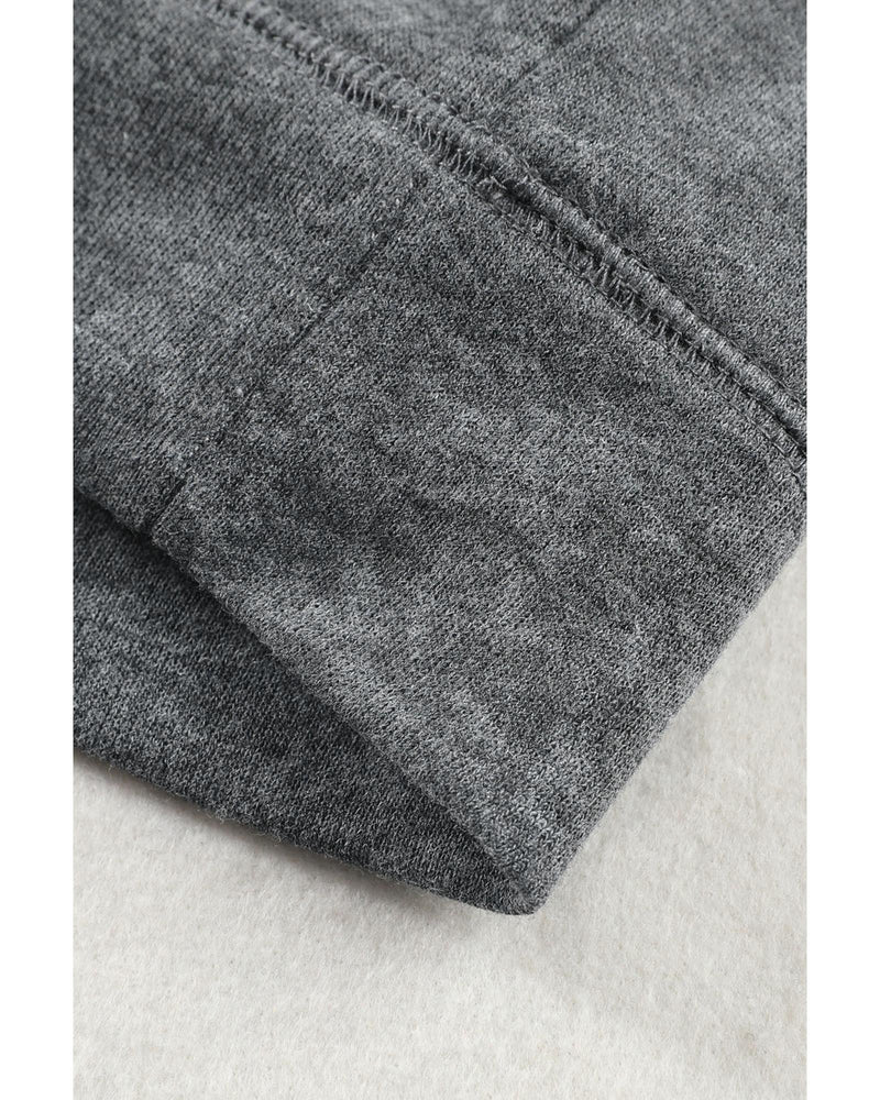 Azura Exchange Mineral Wash Kangaroo Pocket Hoodie - L