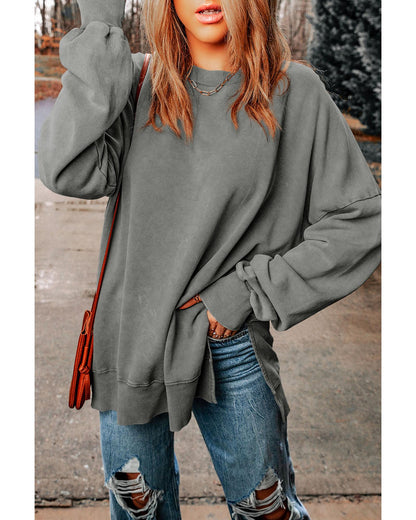 Azura Exchange Oversized Drop Shoulder Sweatshirt - M