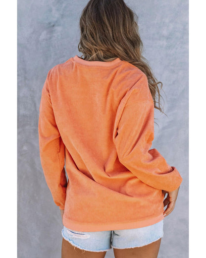 Azura Exchange Howdy Pumpkin Halloween Graphic Sweatshirt - M