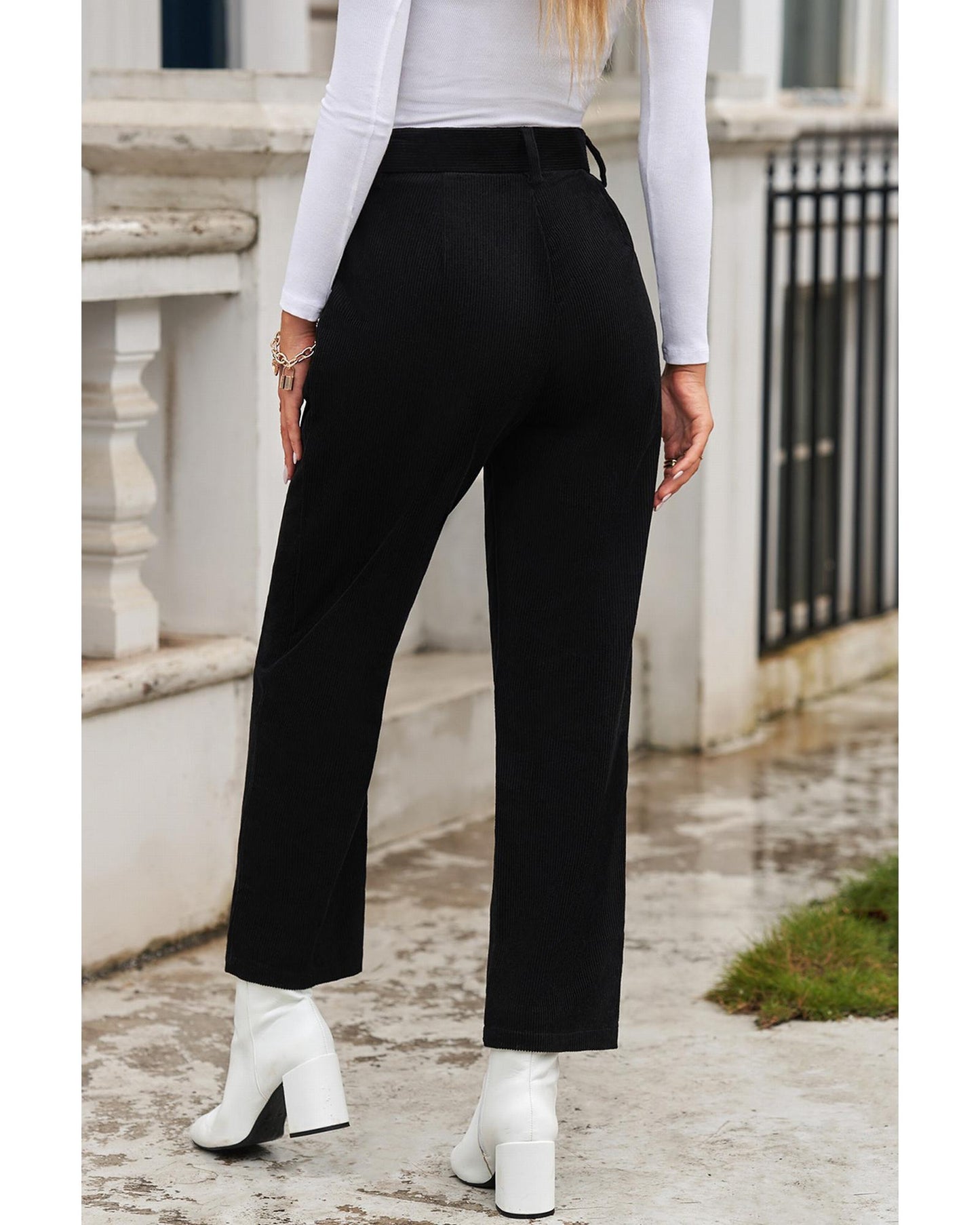 Azura Exchange High Waist Straight Leg Pants - 18 US