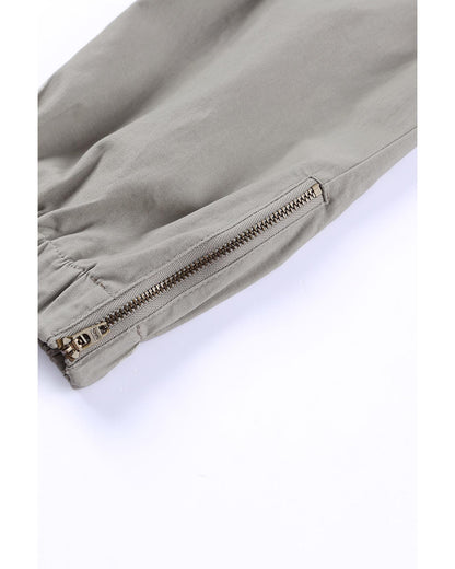 Azura Exchange Pocketed Twill Jogger Pants - L