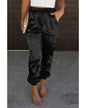 Azura Exchange Pocketed Satin Drawstring Pants - S