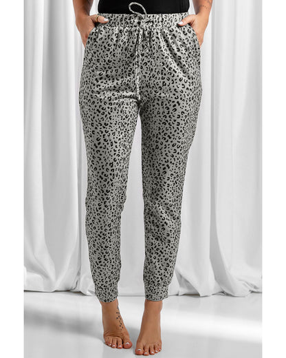 Azura Exchange Breezy Leopard Joggers - S