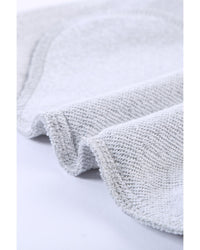 Azura Exchange Tie Waist Cuffed Lounge Shorts - M