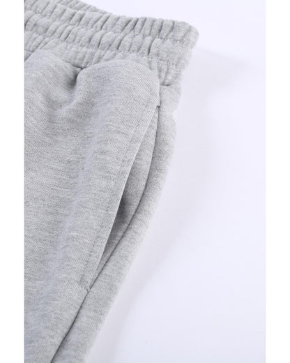 Azura Exchange Tie Waist Cuffed Lounge Shorts - M