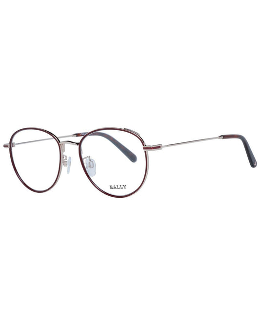 Bally Unisex's Burgundy Unisex Optical Frames - One Size