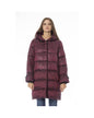 Baldinini Trend Women's Burgundy Nylon Jackets & Coat - XL