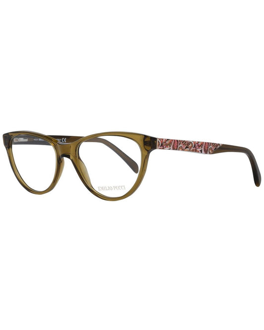 Emilio Pucci Women's Green  Optical Frames - One Size