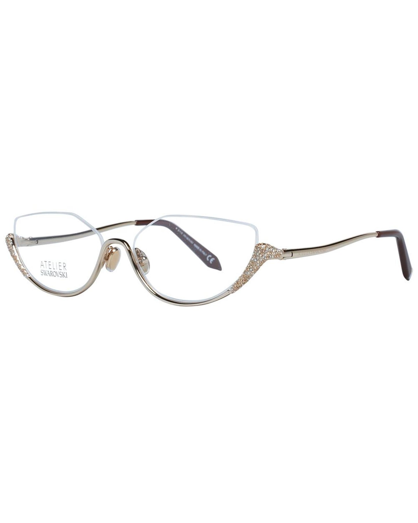 Atelier Swarovski Women's Gold  Optical Frames - One Size